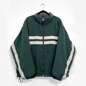Vintage 90’s Abercrombie & Fitch Performance Fleece Lined Green Jacket XL